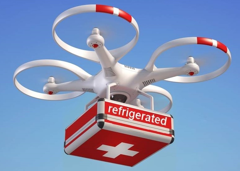 refrigerated drone delivery